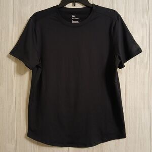 Men's Size M Black Short Sleeve Performance T-Shirt - All In Motion
